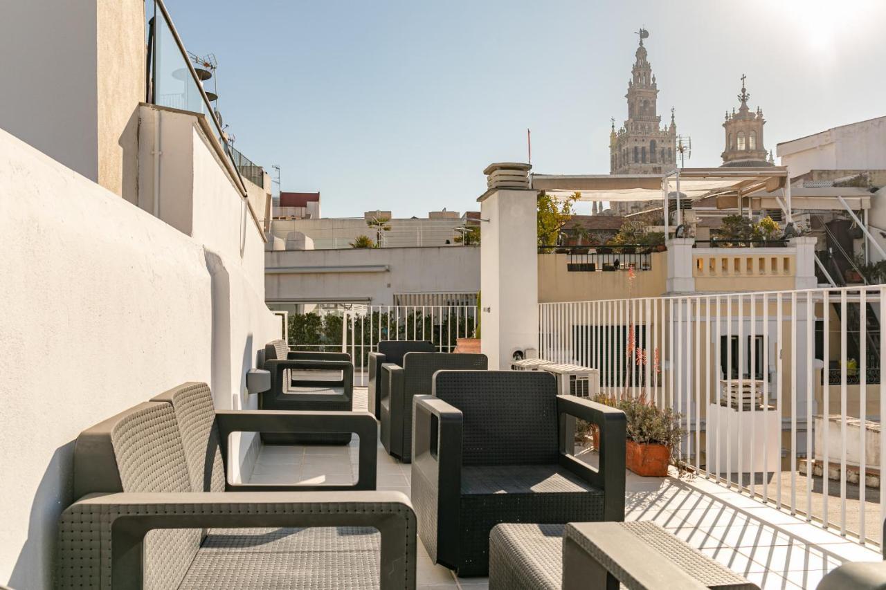 Green-Apartments Mansion Blue Catedral Sevilla Bagian luar foto